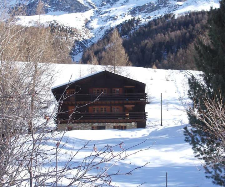 Chalet Singlinaz Zinal Bagian luar foto