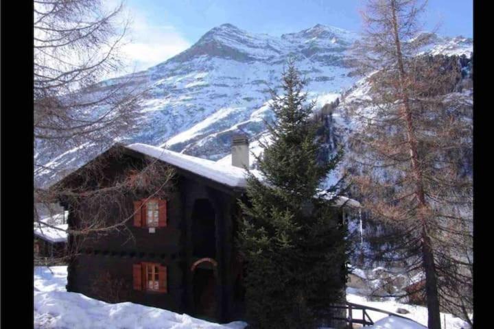 Chalet Singlinaz Apartment Zinal Bagian luar foto