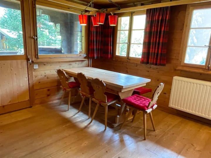 Chalet Singlinaz Zinal Bagian luar foto